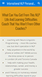 Mobile Screenshot of nlp-life-coaching.com